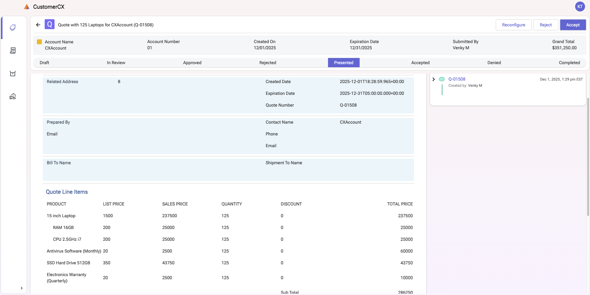 CustomerCX Screenshot CustomerCX Screenshot